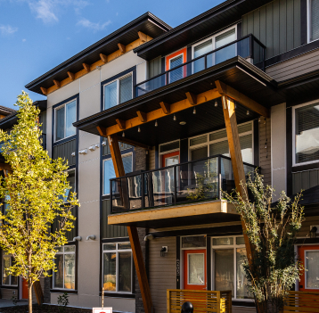 A house with EasyTrim siding.