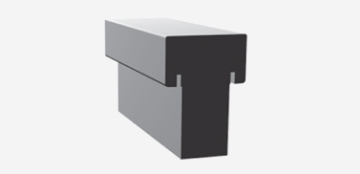 Primed Pine Finger Joint T Bar image